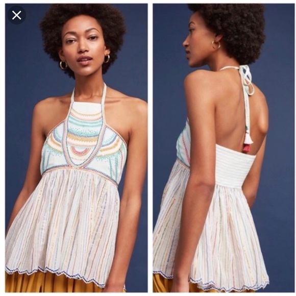 Beautifully detailed halter top - Picture 5 of 5